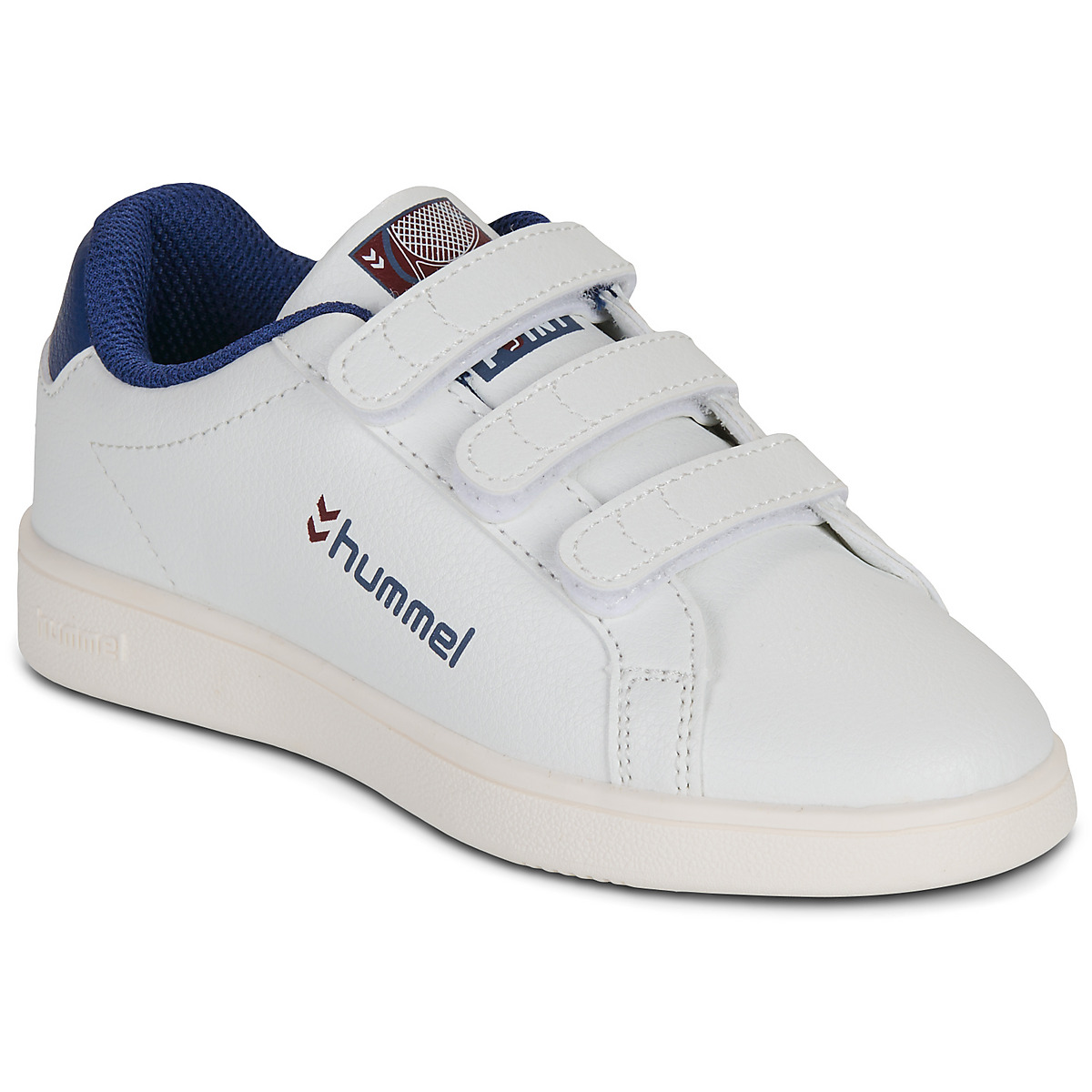 hummel - MATCH POINT JR - White / Marine / Red