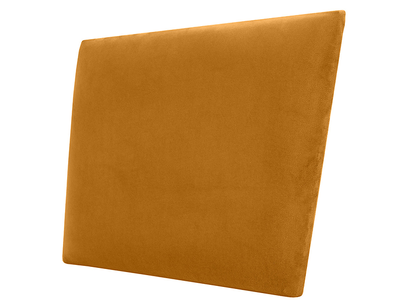 Panel tapicerowany równoległobok L 30x30 cm żółty