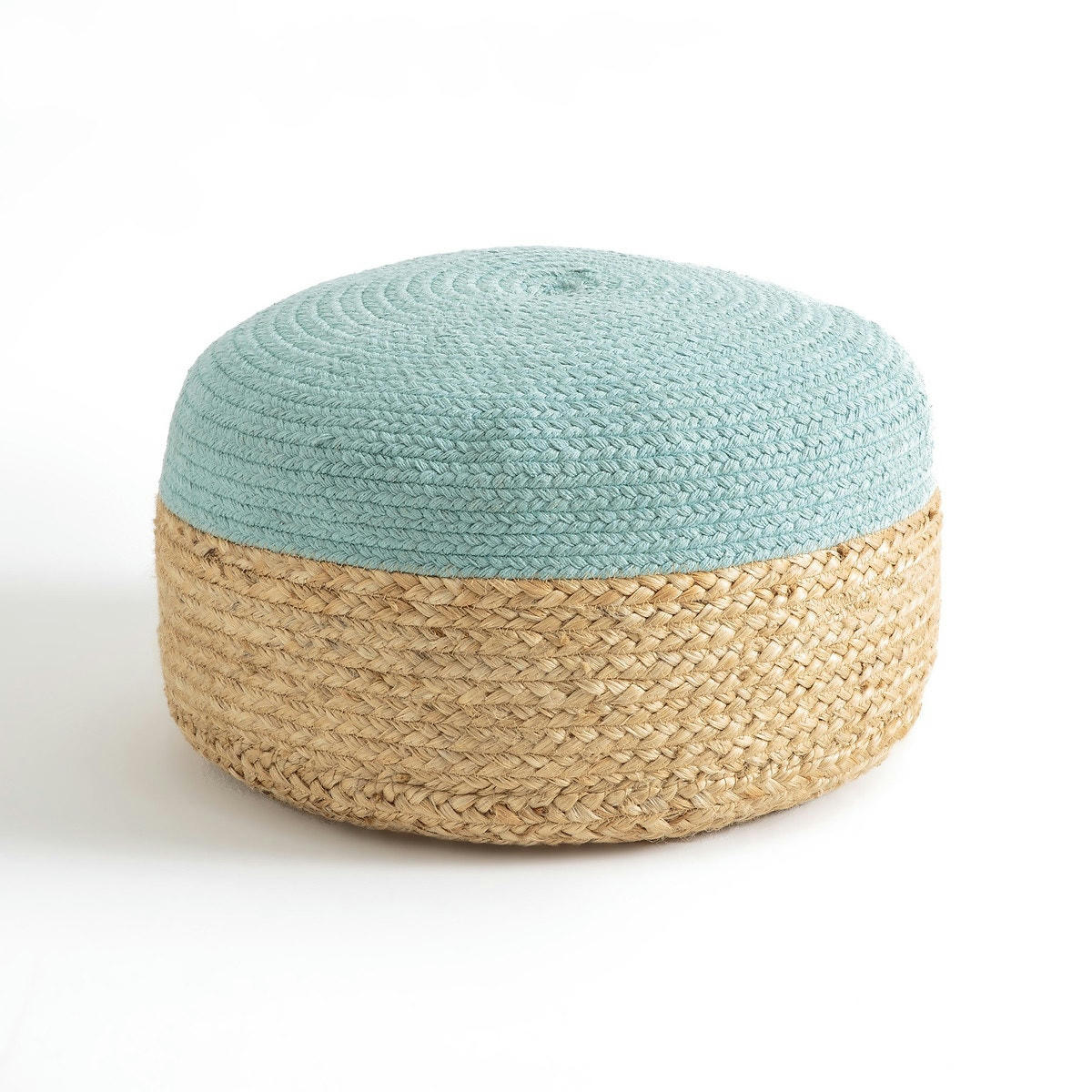Pouf bicolore jute POPAYAN