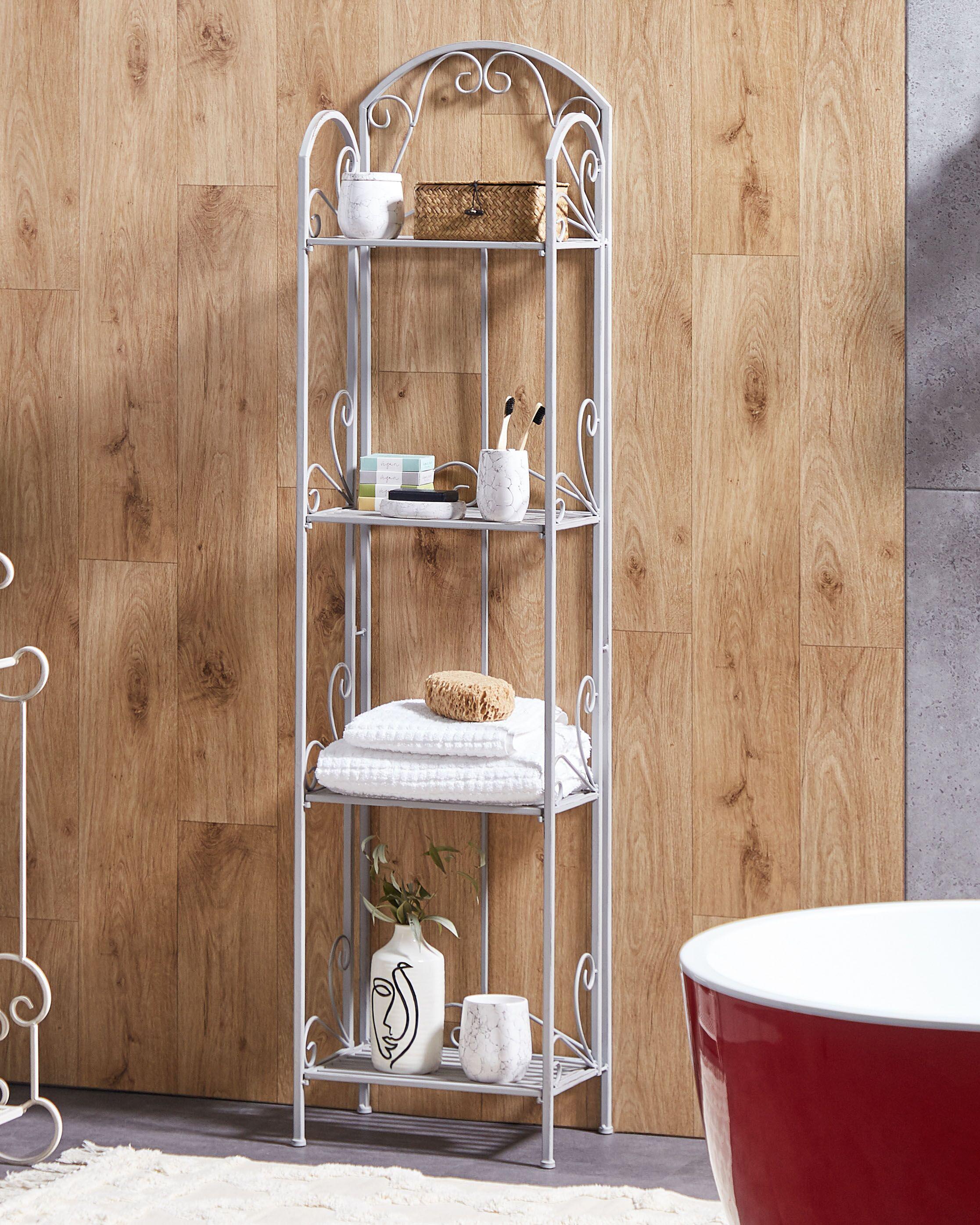Shelving Unit VALDIVIA Metal Grey