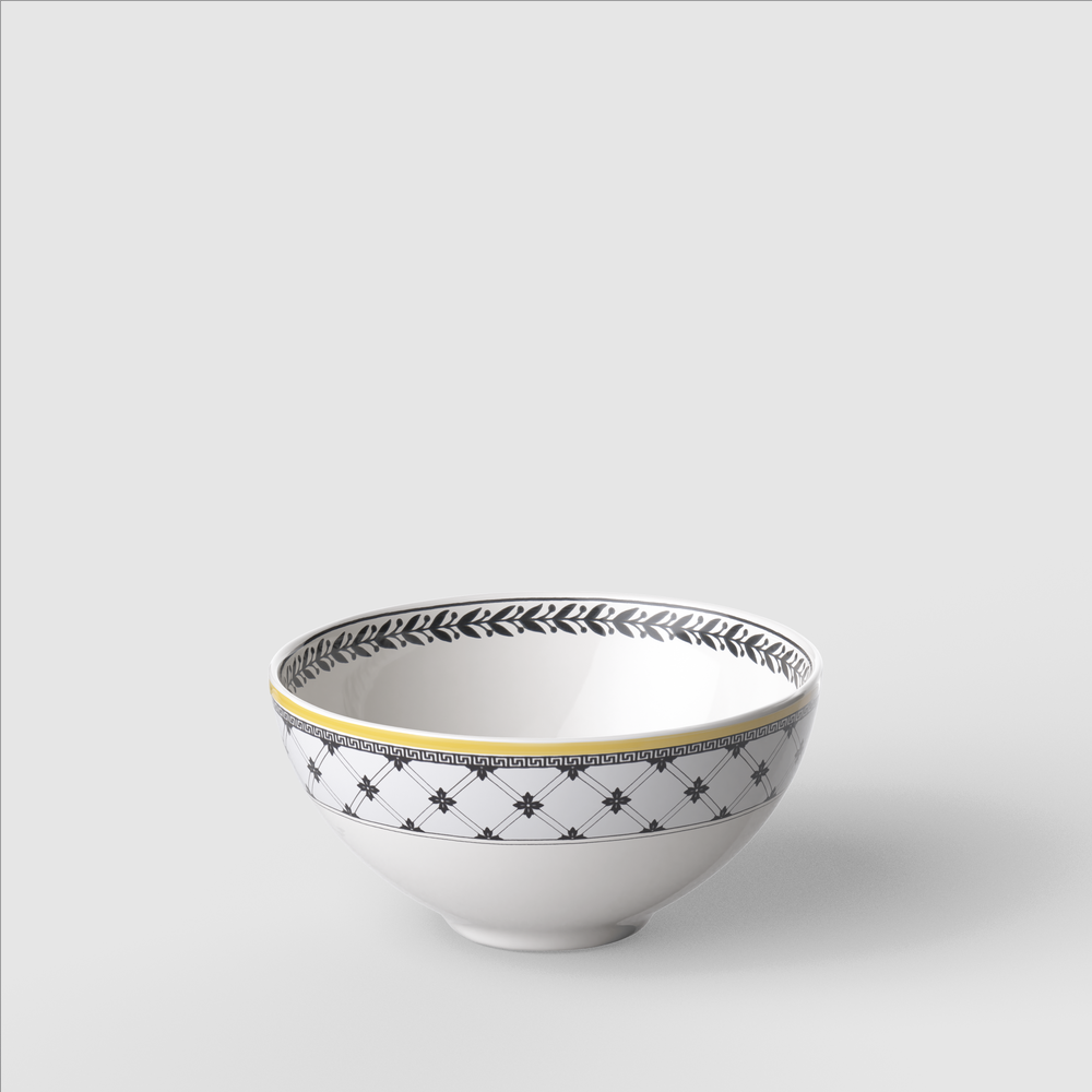 Audun Appetizer/ Dessert Bowl - Multi-colored, 5.1 oz, Premium Porcelain