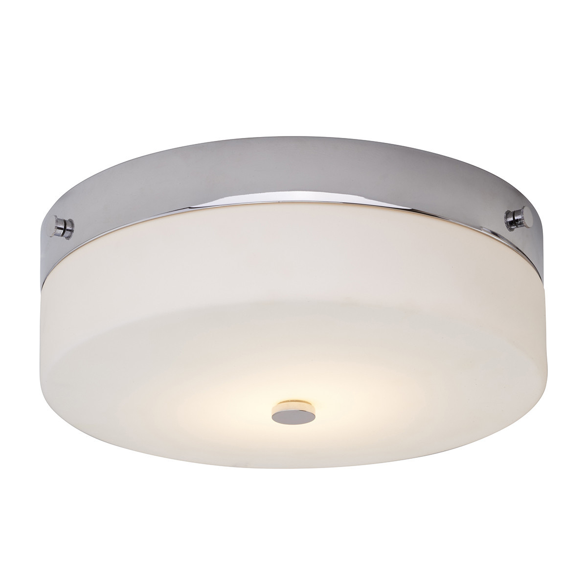 Plafonpolerowane złoto-biały okrągły 23,5cm Tamar 1xGX53x10W IP44 Elstead