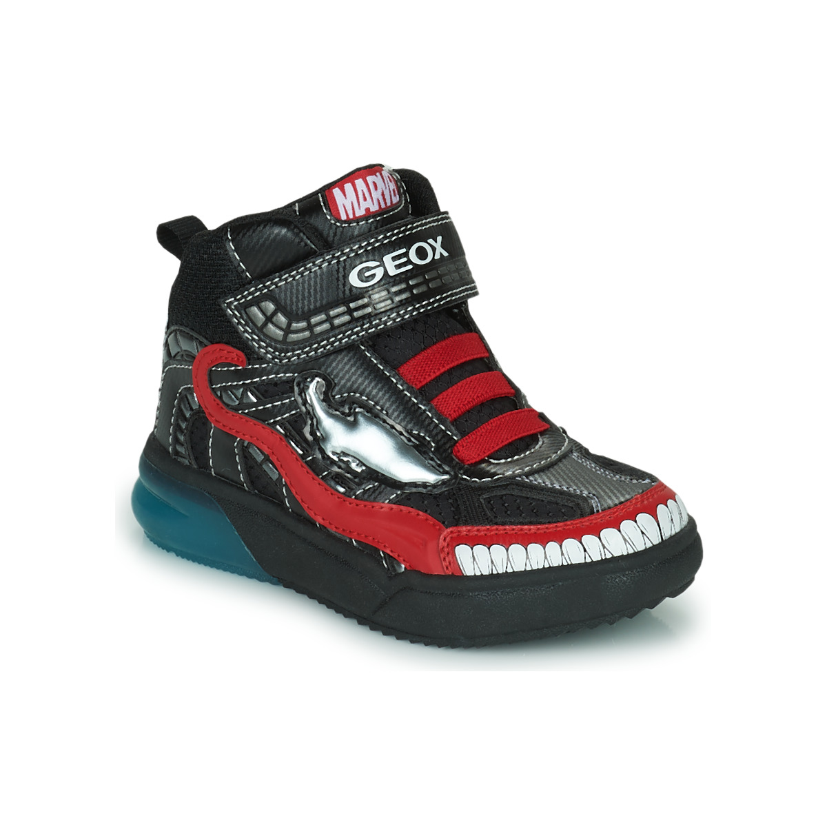 Geox - J GRAYJAY BOY D - Black / Red