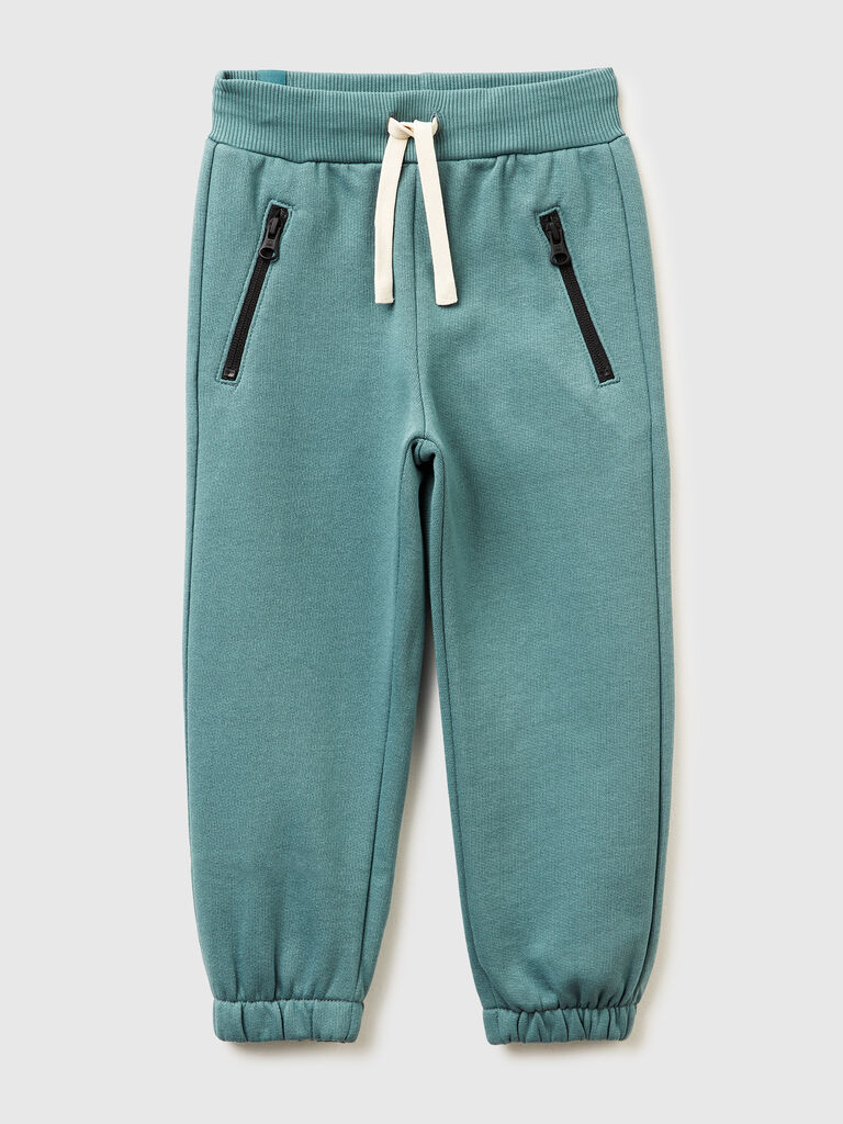 Warm sweat joggers with drawstring