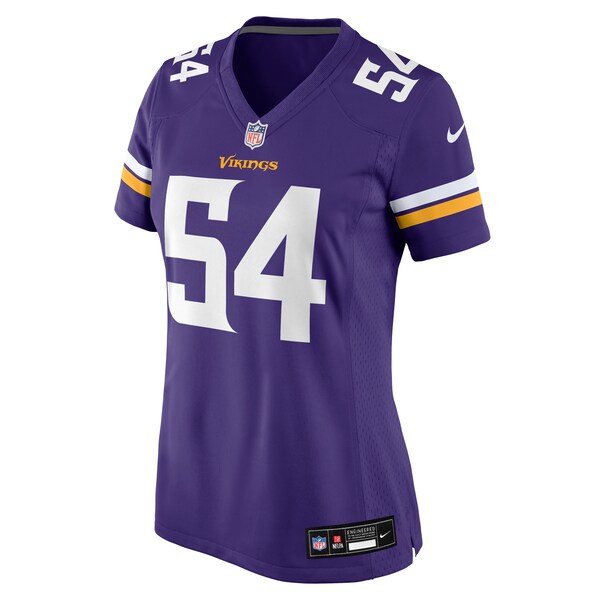 Bo Richter Minnesota Vikings Nike Women's Team Game Jersey -  Purple