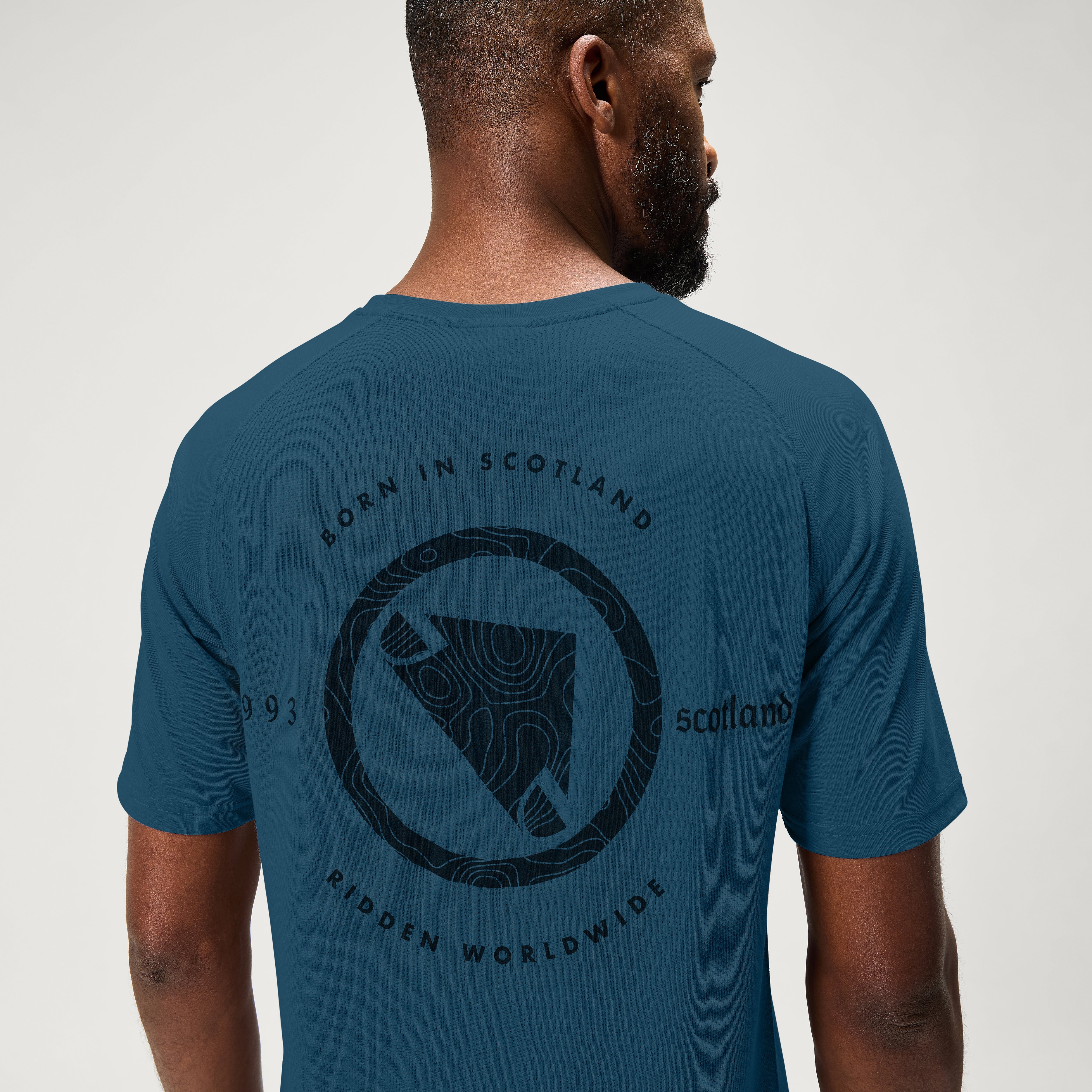Men's Loop S/S Tech Tee - Barra Blue