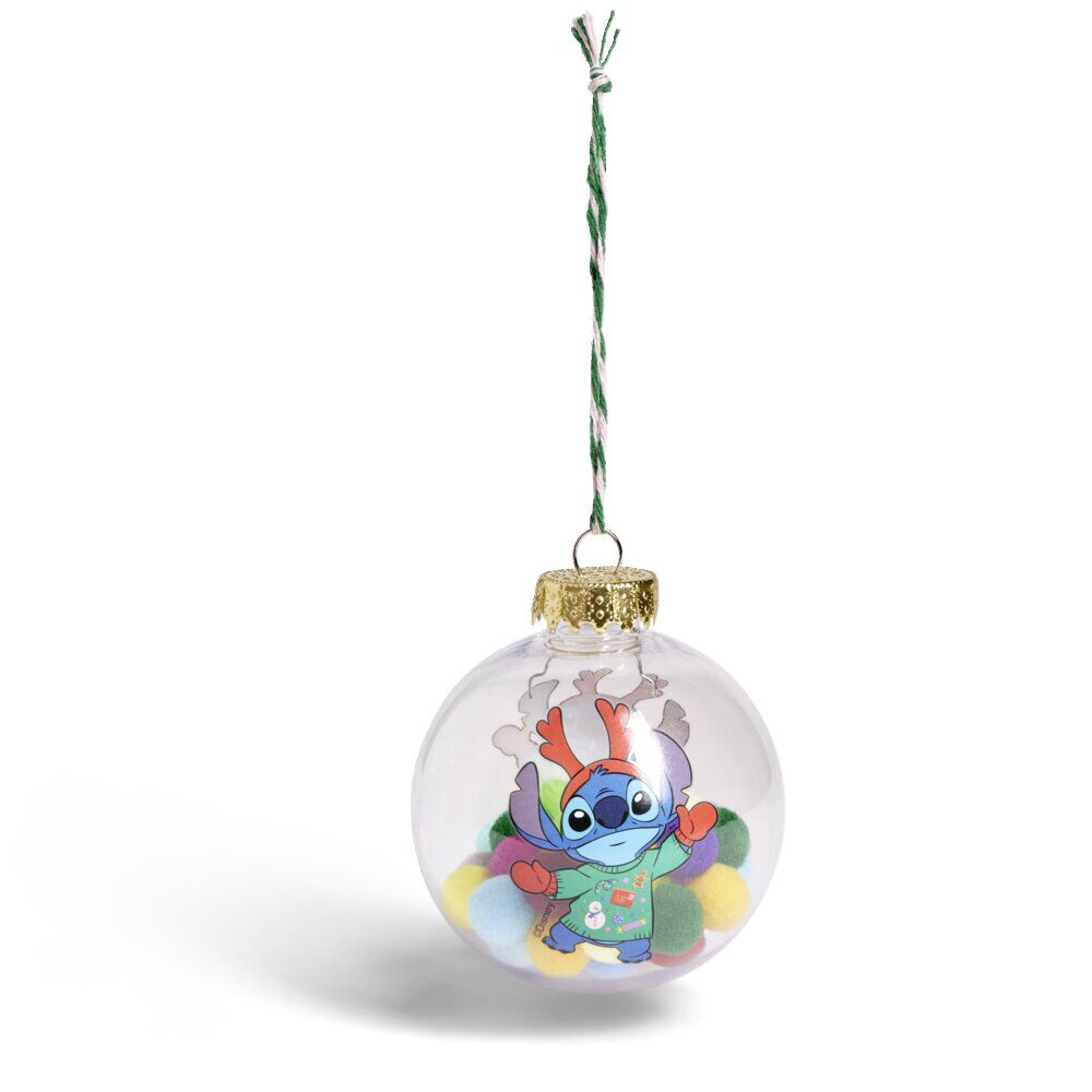 Boule de No&euml;l Disney Stitch Ø8cm