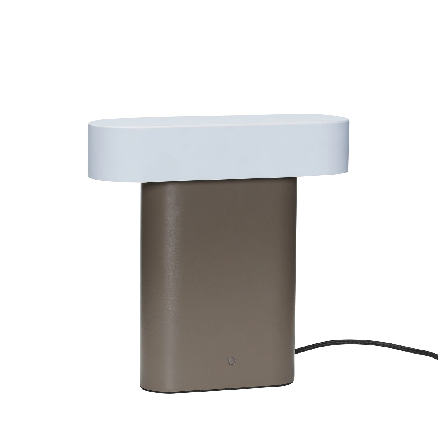 Hübsch tafellamp Sleek - ijzer/polycarbonaat - 25x8xh25cm, intergreret