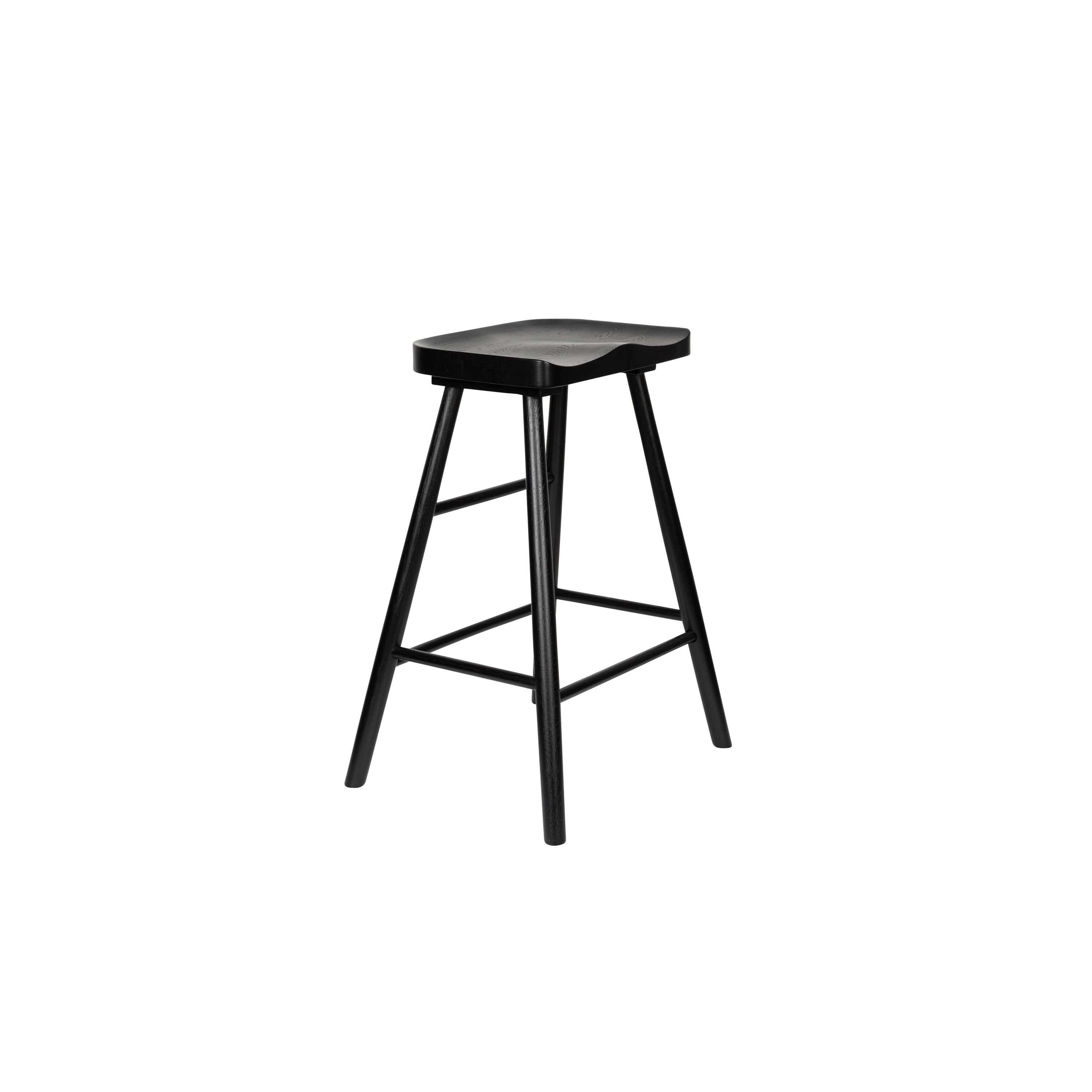 Housecraft Living Vander Barkruk 64 cm Zwart
