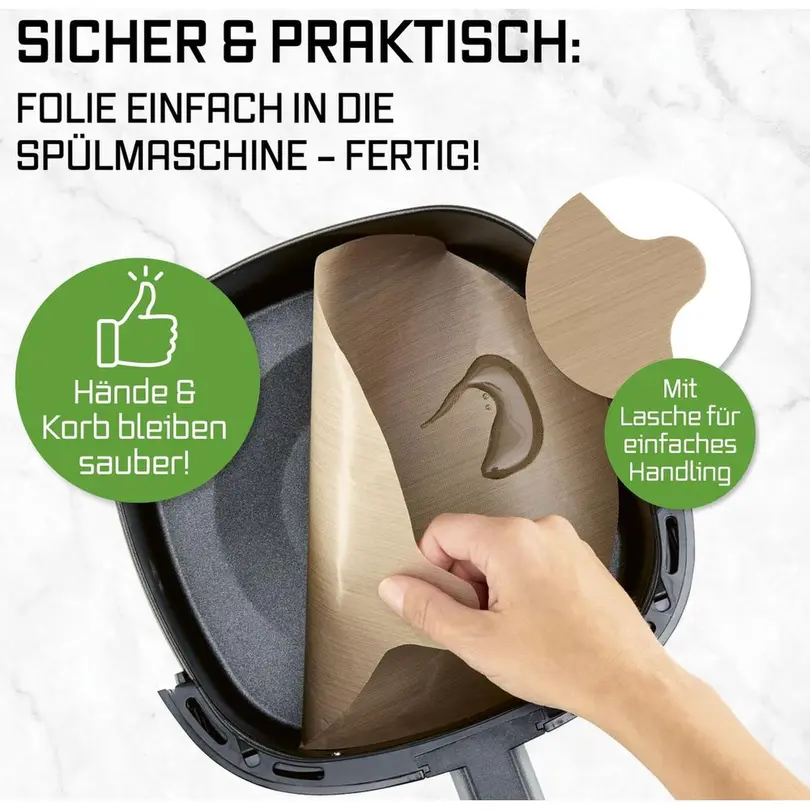 Backtrennfolie 2er-Set EASYmaxx