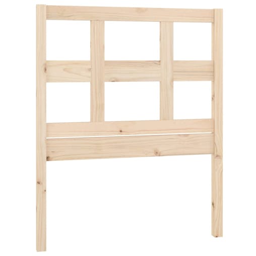 NNEVL Bed Headboard 95.5x4x100 cm Solid Wood Pine