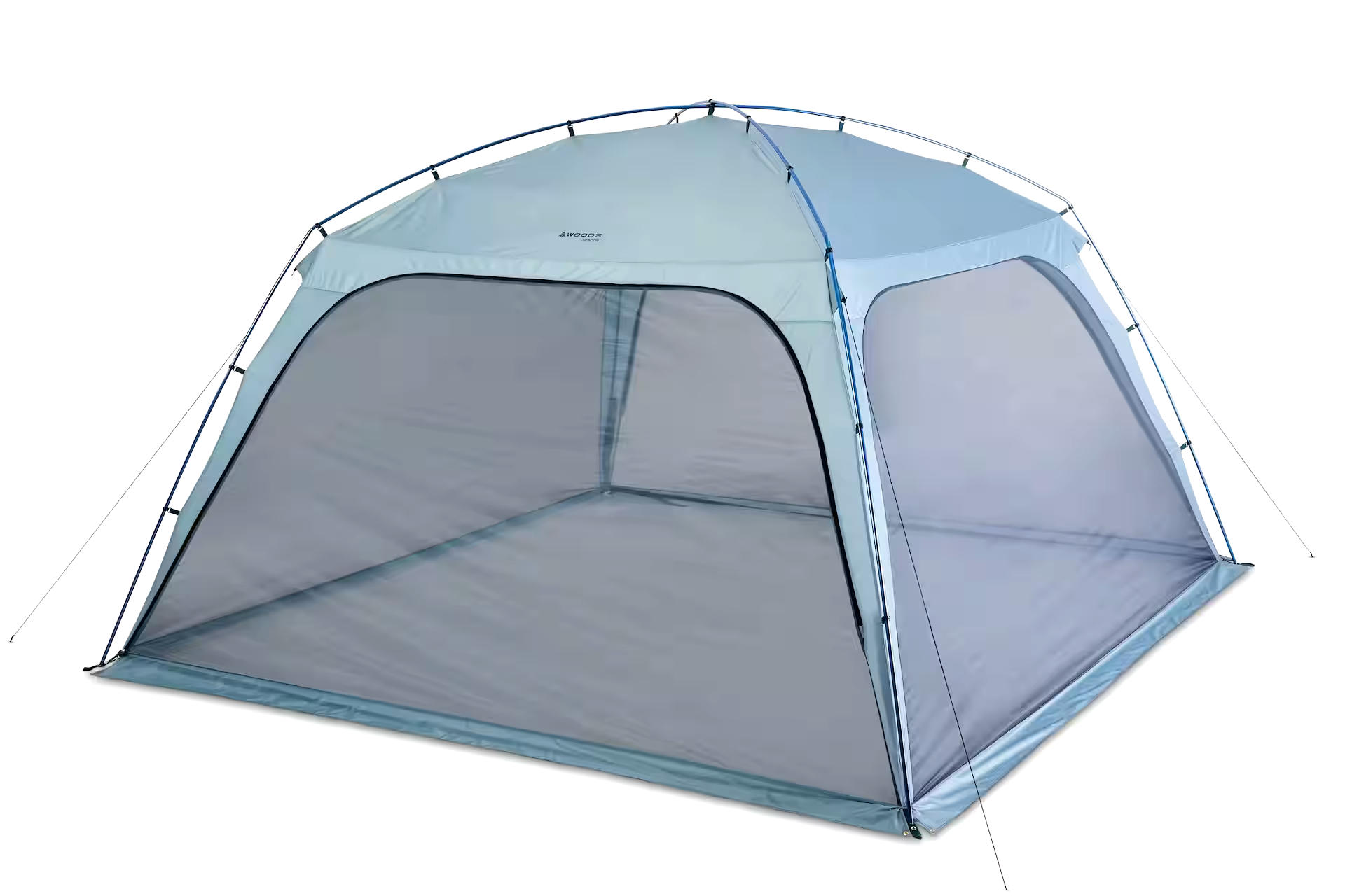 Woods BEACON Instant Screenhouse/Canopy Tent/Gazebo Camping Shelter, 12-ft x 12-ft, Tool Only, PWR POD Compatible