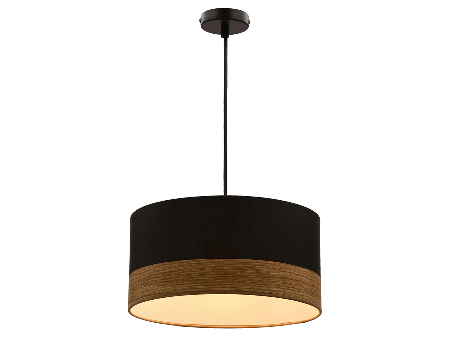 Lampa wisząca Porto czarna