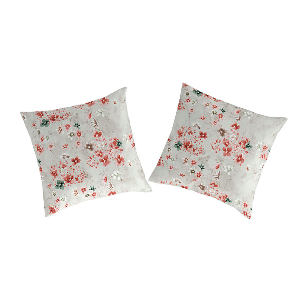 LINDSAY TO - 2 taies d'oreiller en coton bicolore 65x65