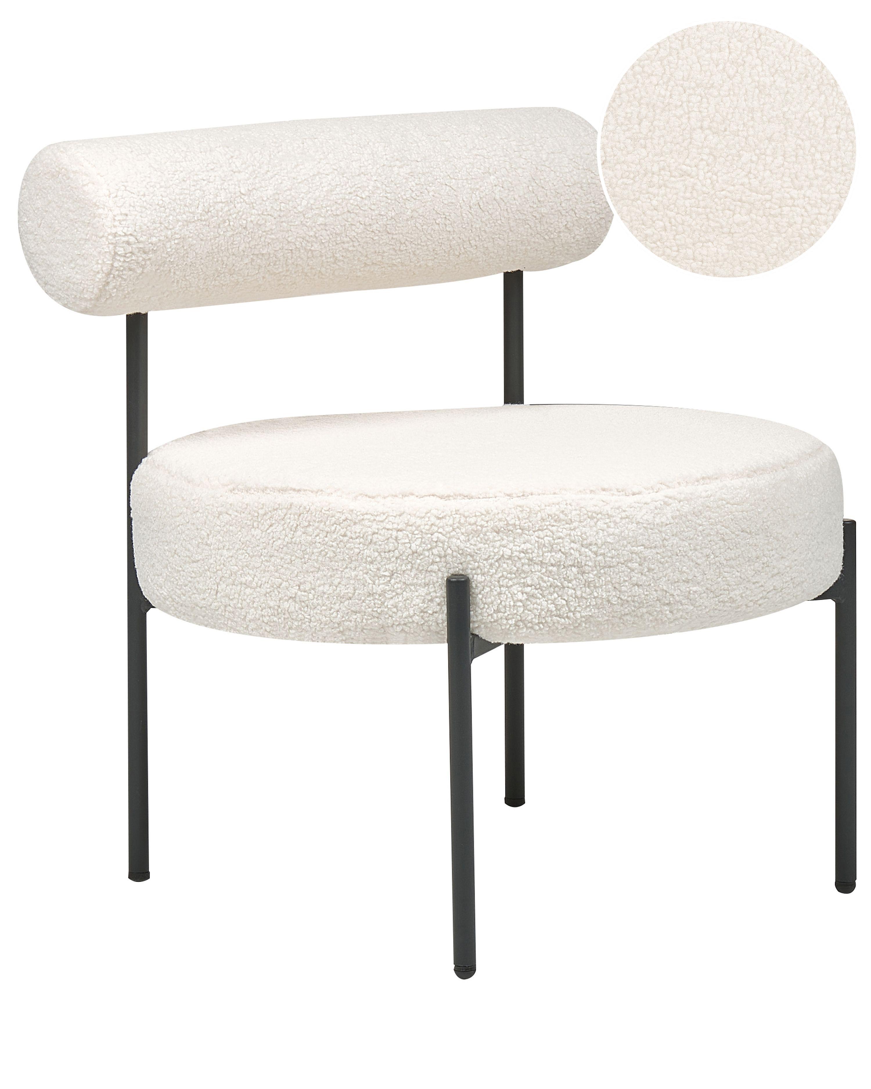 Armchair ALPHA Boucle White
