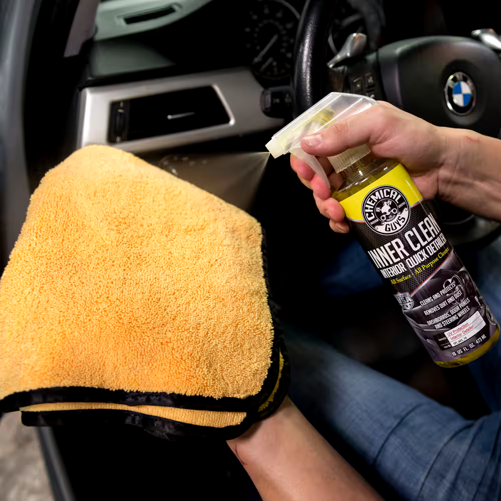 Chemical Guys Inner-Clean All-Surface Car Interior Quick Detailer Spray, 437-mL