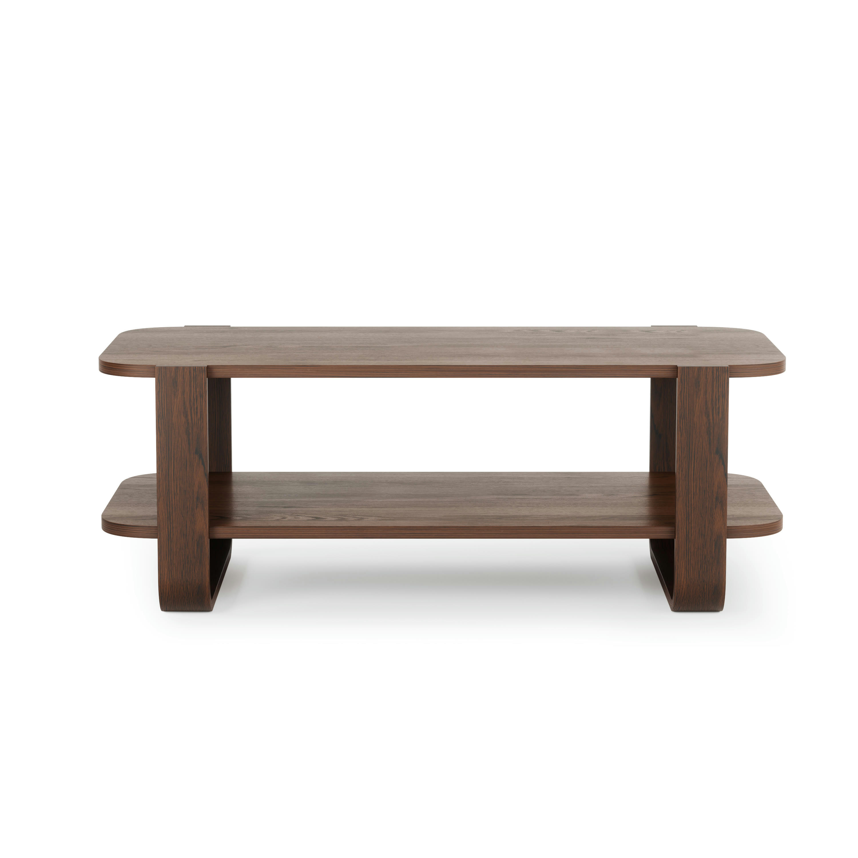BELLWOOD - Table basse bois couleur noyer L109cm