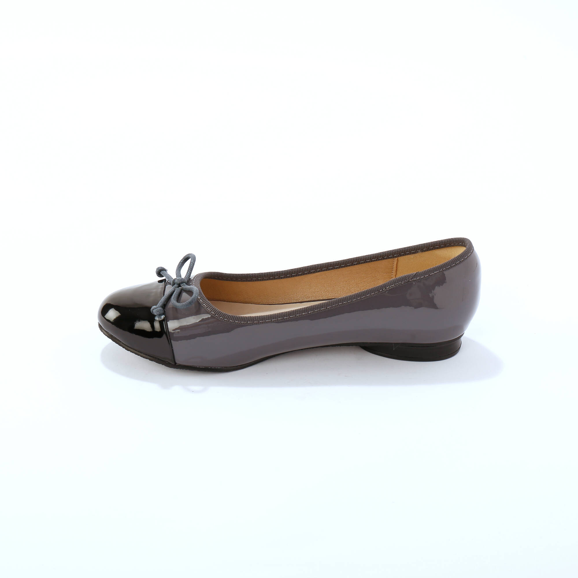 Ballerines plates bicolores