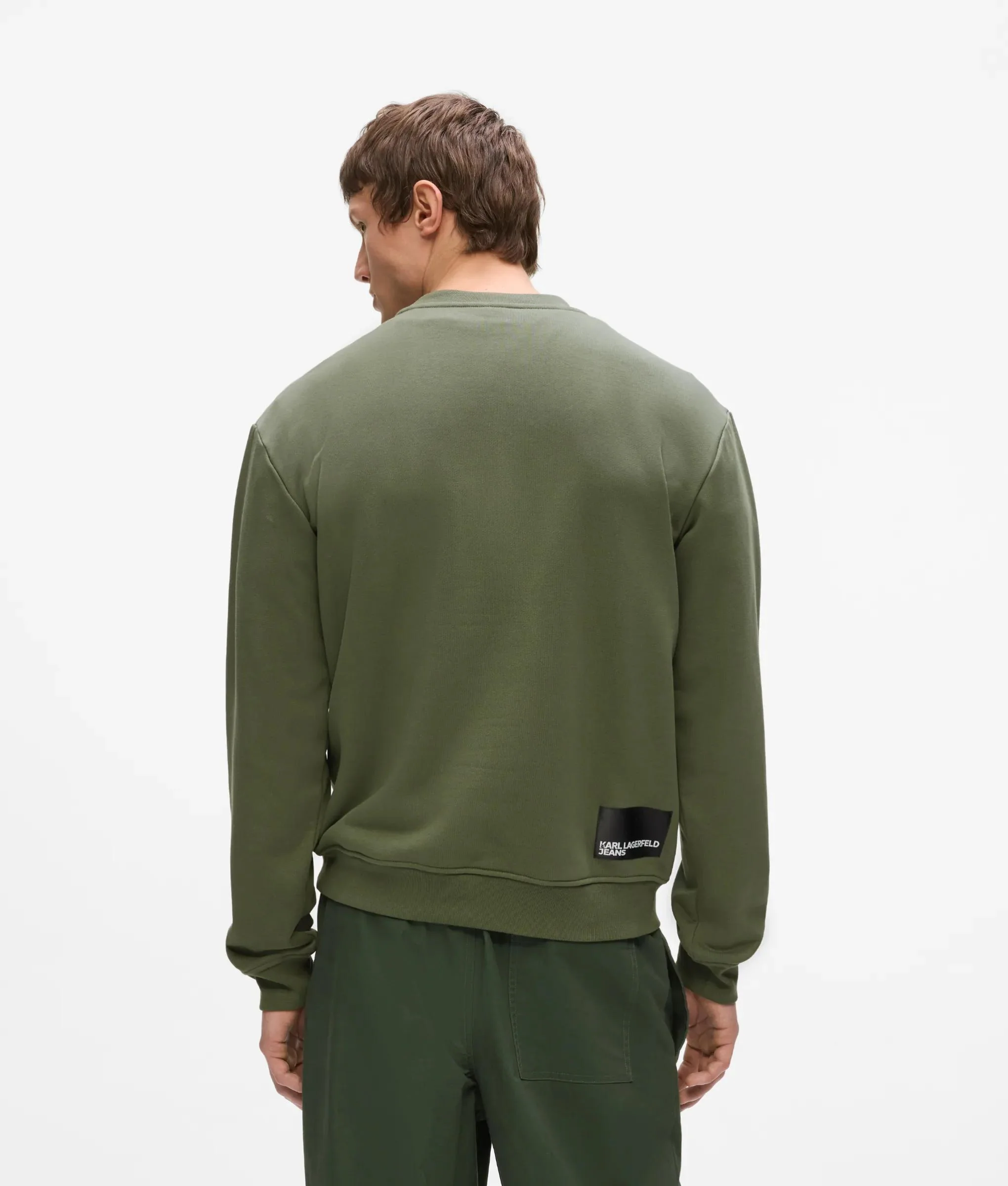 Sweatshirt à logo coupe régulière