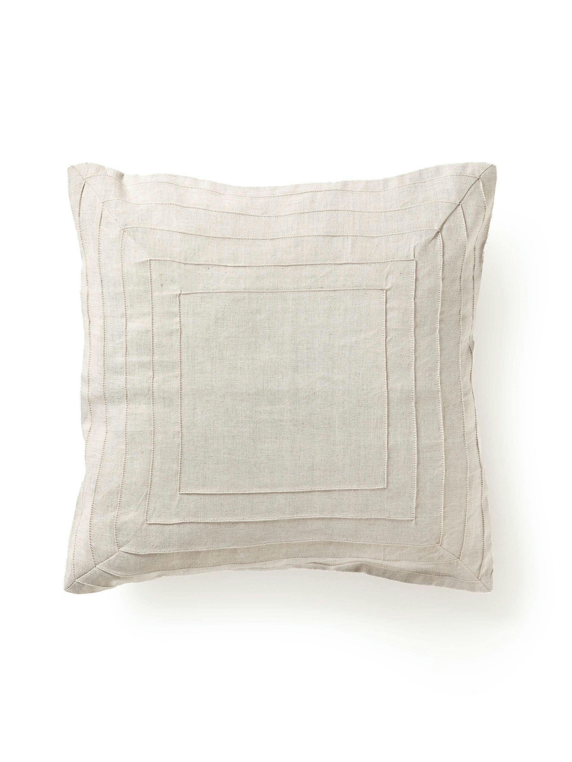 LINNEA - Housse de coussin natural 45x45