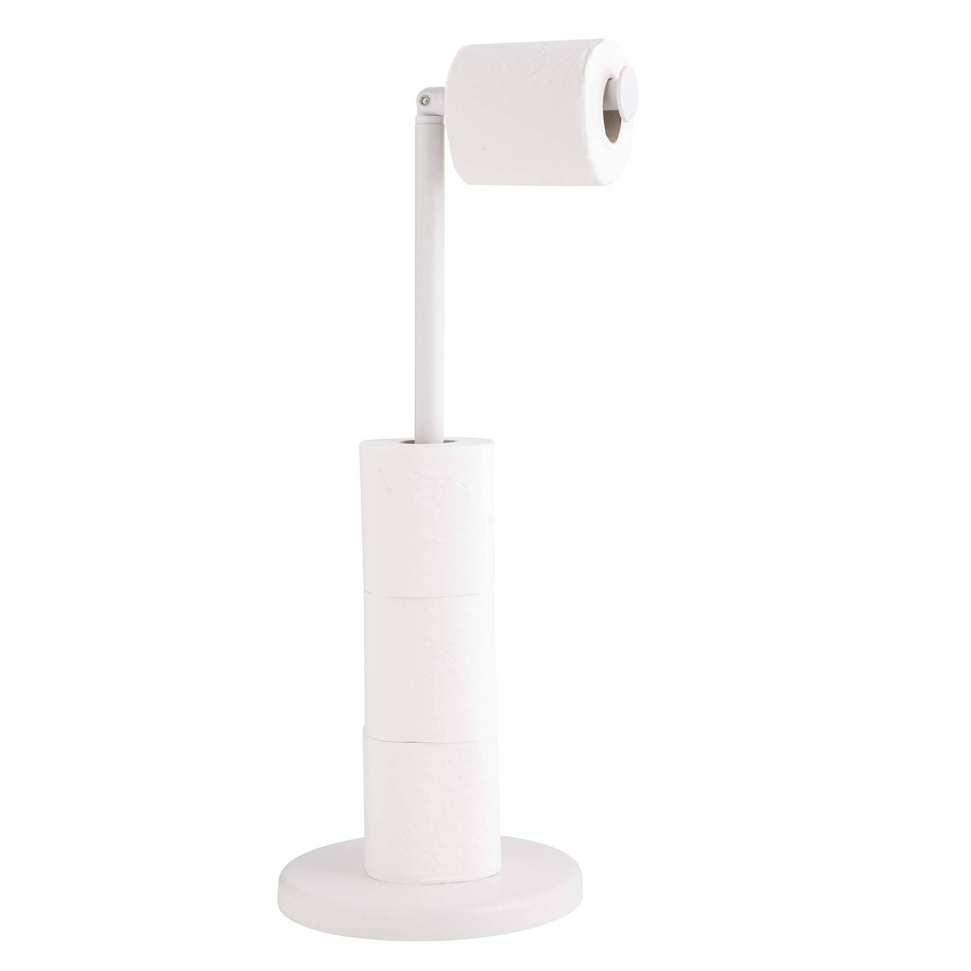 Uchwyt na papier toaletowy z miejscem na zapas, 55,5 cm, FILANO
