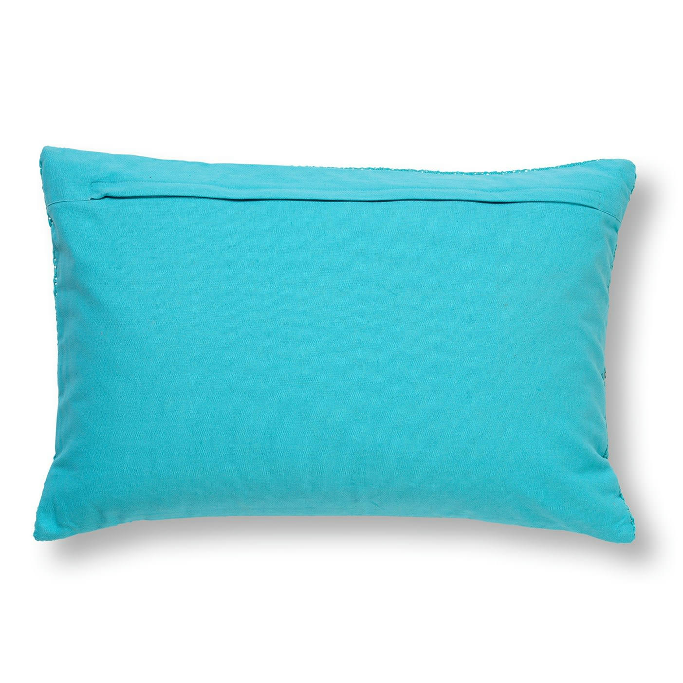 ARROW - Housse de coussin bleu en coton-40x60 cm avec motif