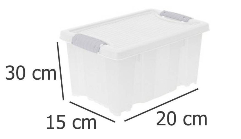 Pojemnik do przechowywania, skrzynia - 4,5l