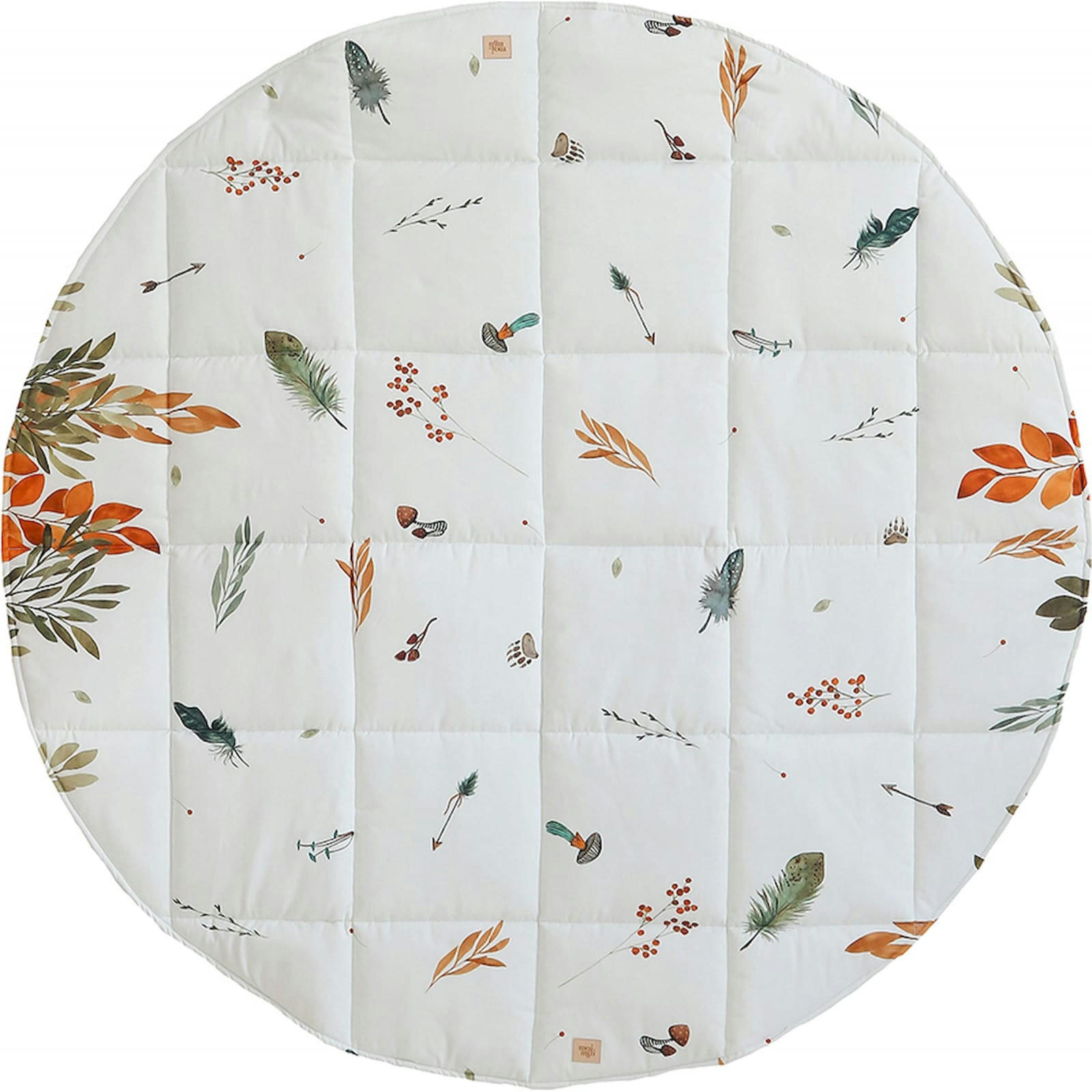 FOREST FRIENDS - Tapis enfant Coton Blanc
