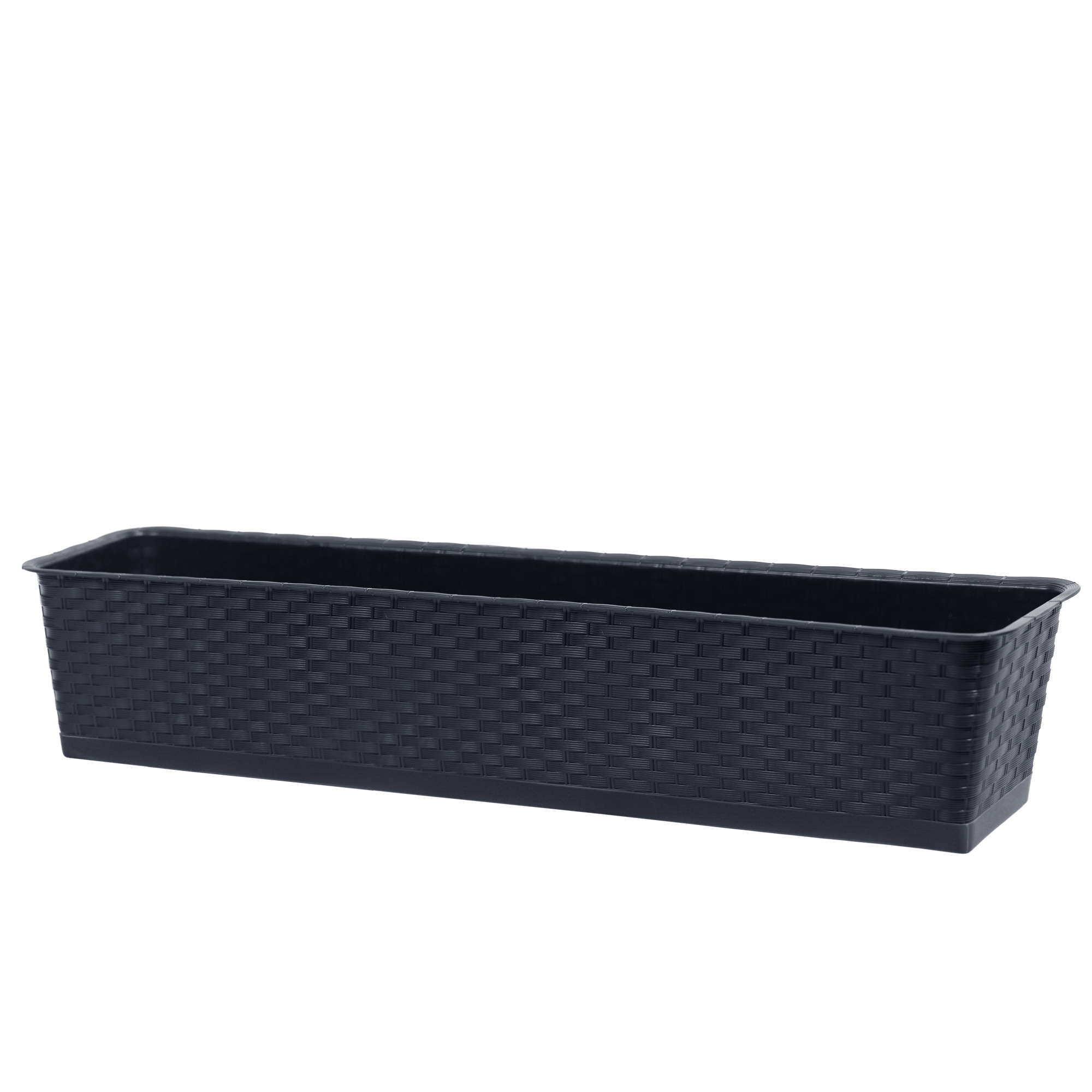 Skrzynka balkonowa Ratolla Case P 80 cm antracyt PROSPERPLAST