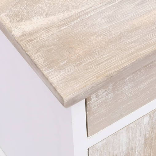 NNEVL Bedside Cabinets 2 pcs 38x28x45 cm Paulownia Wood