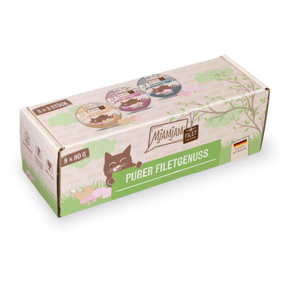 MjAMjAM Pure Fillet Delight 9 x 80g