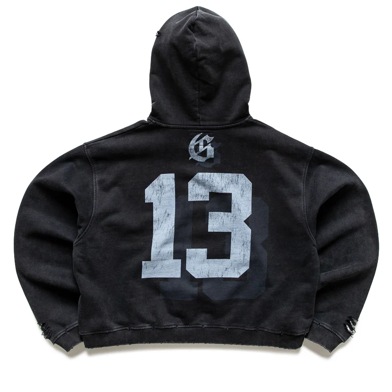 Godspeed New York Seeing Double Hoodie - Black Wash