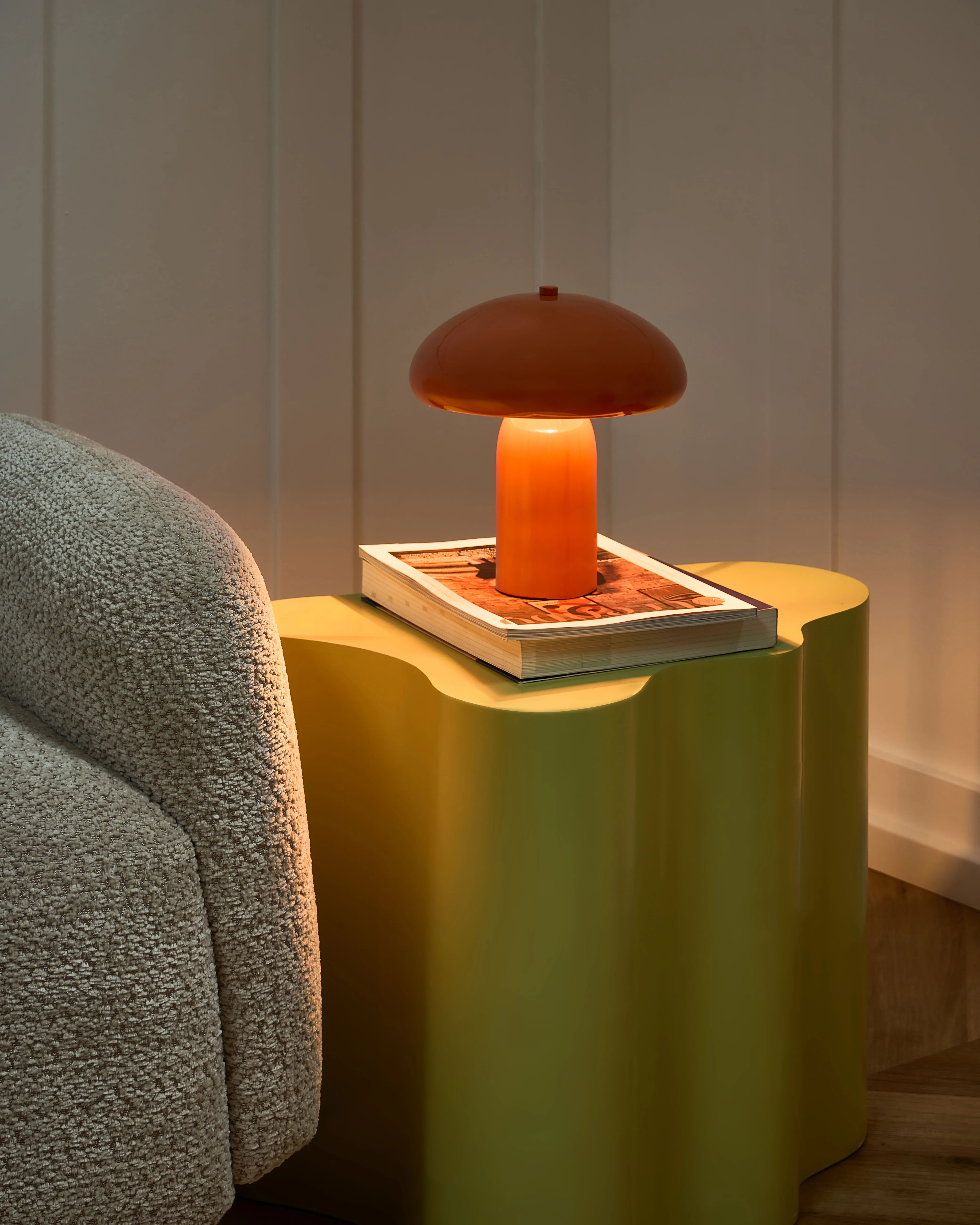 Table Lamp SANYA Metal Orange