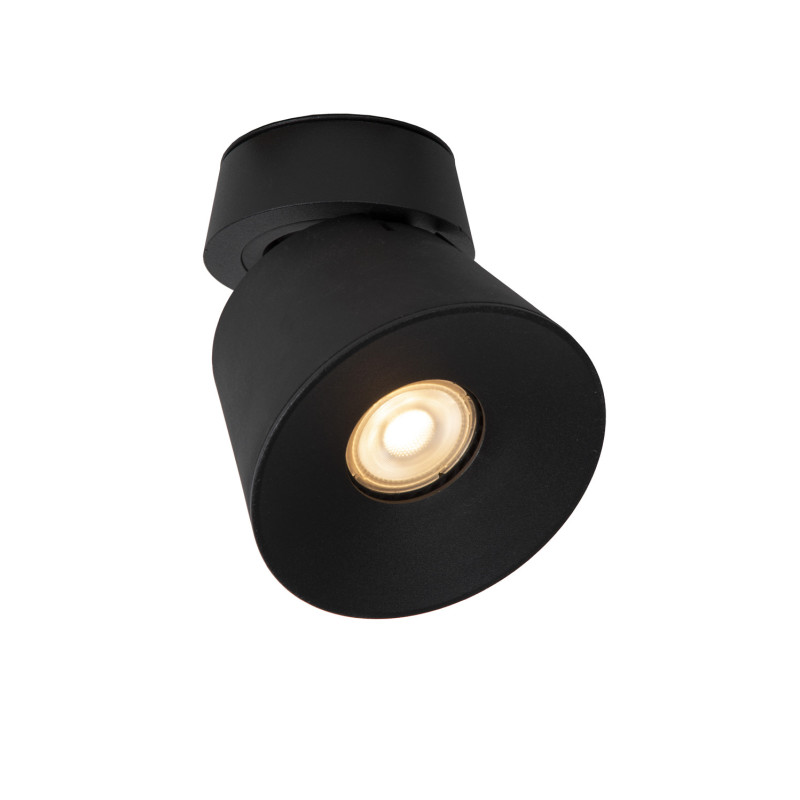 Spot Trigono noir GU10 50 W LUCIDE