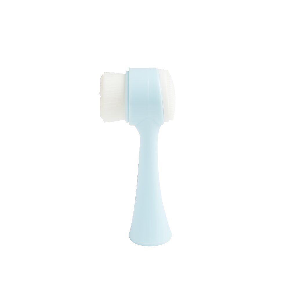 Brosse nettoyante visage double action