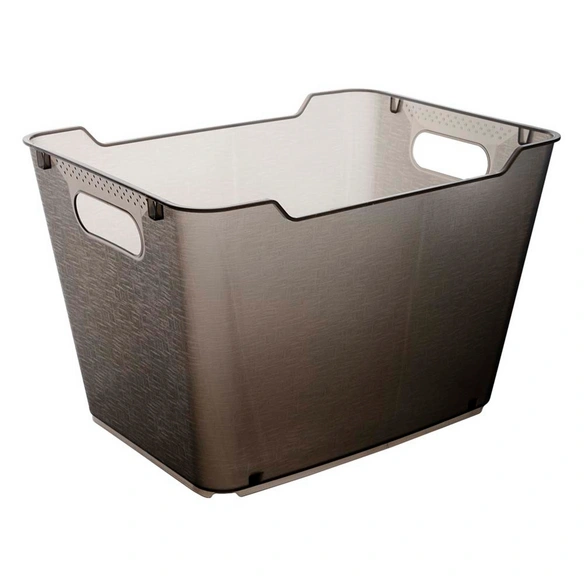 Box »Lotta«, 20,0L 40x28x25 cm crystal grey