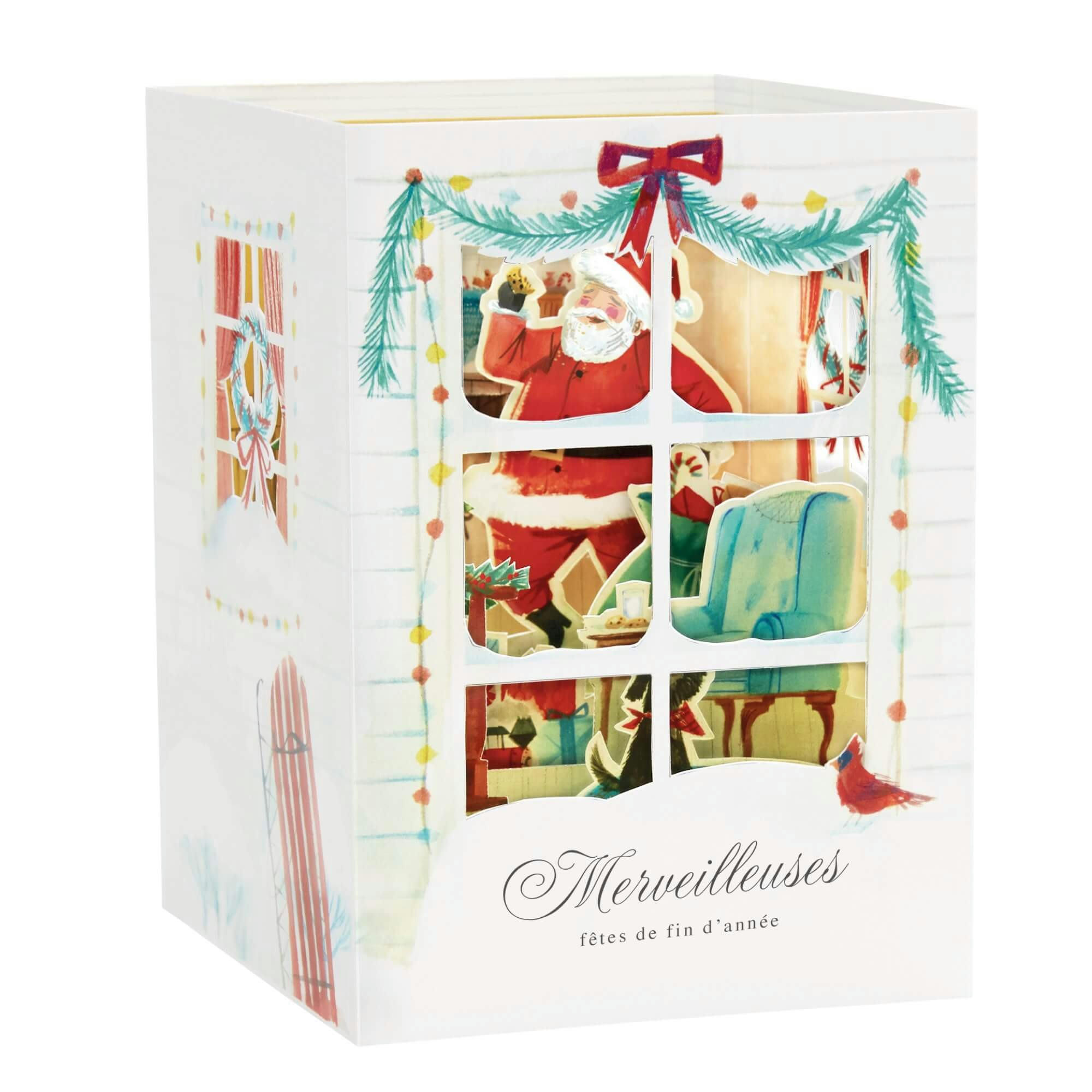- Carte de voeux noël pop-up 3d cadeaux