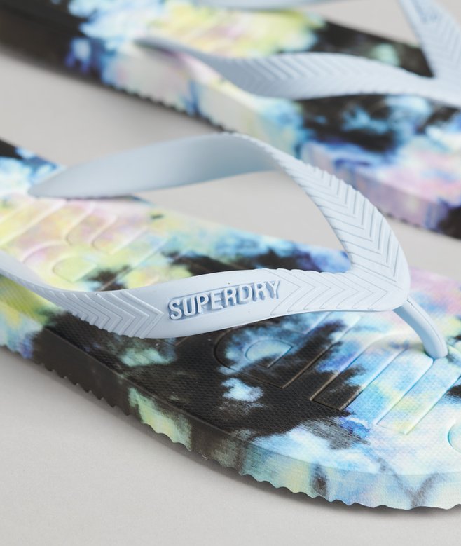 Code Tie Dye Flip Flop
