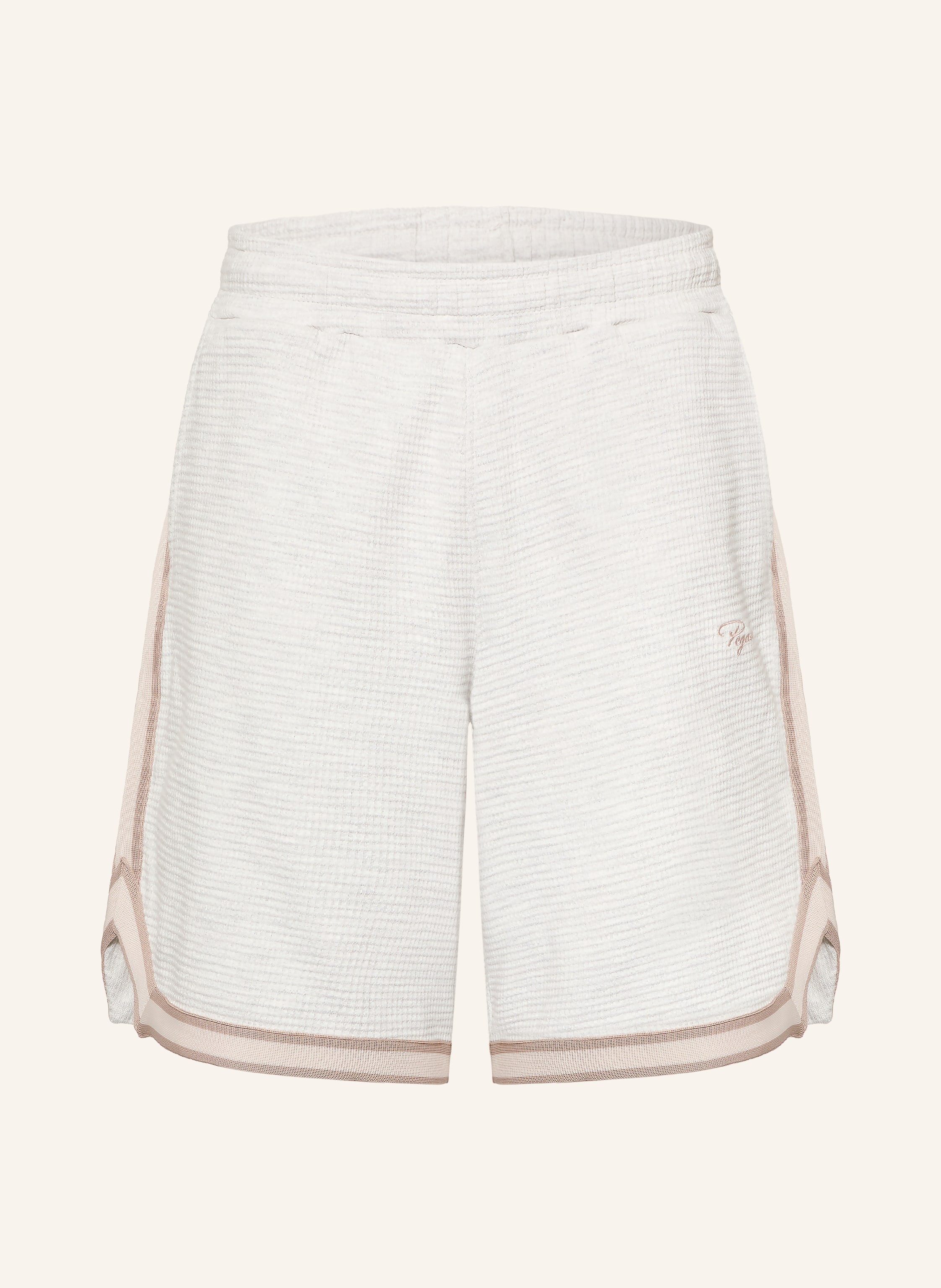PEGADOR Sweatshorts SIGNAR mit Galonstreifen