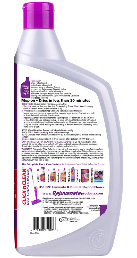Rejuvenate Floor Shine Refresher, 947-mL