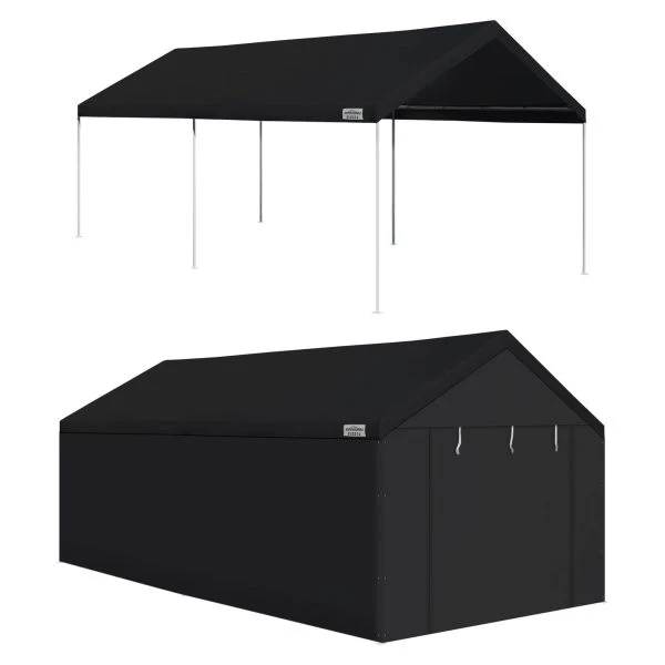 10 x 20�� Straight Leg Instant Canopy Tent Set w/Sidewalls