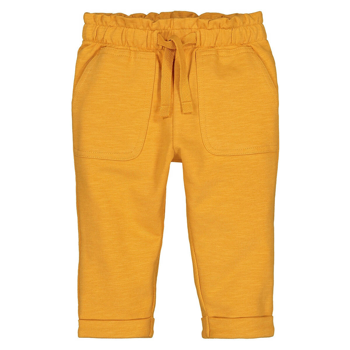 Jogpant uni en molleton coton bio