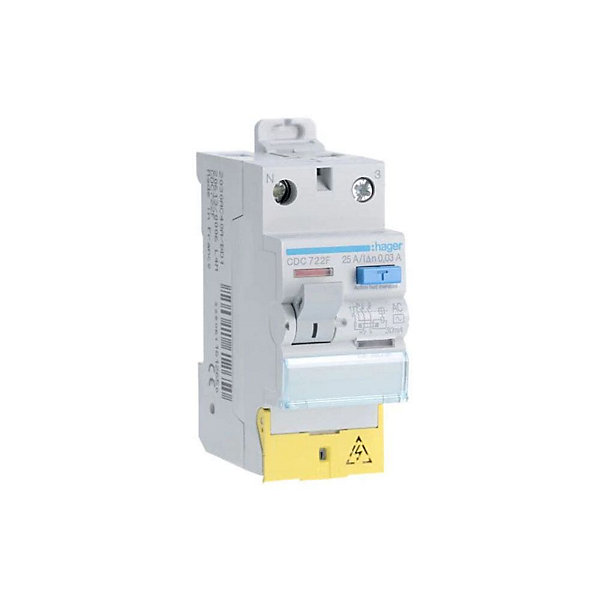 Interrupteur différentiel 2P 40A 30mA - Type A