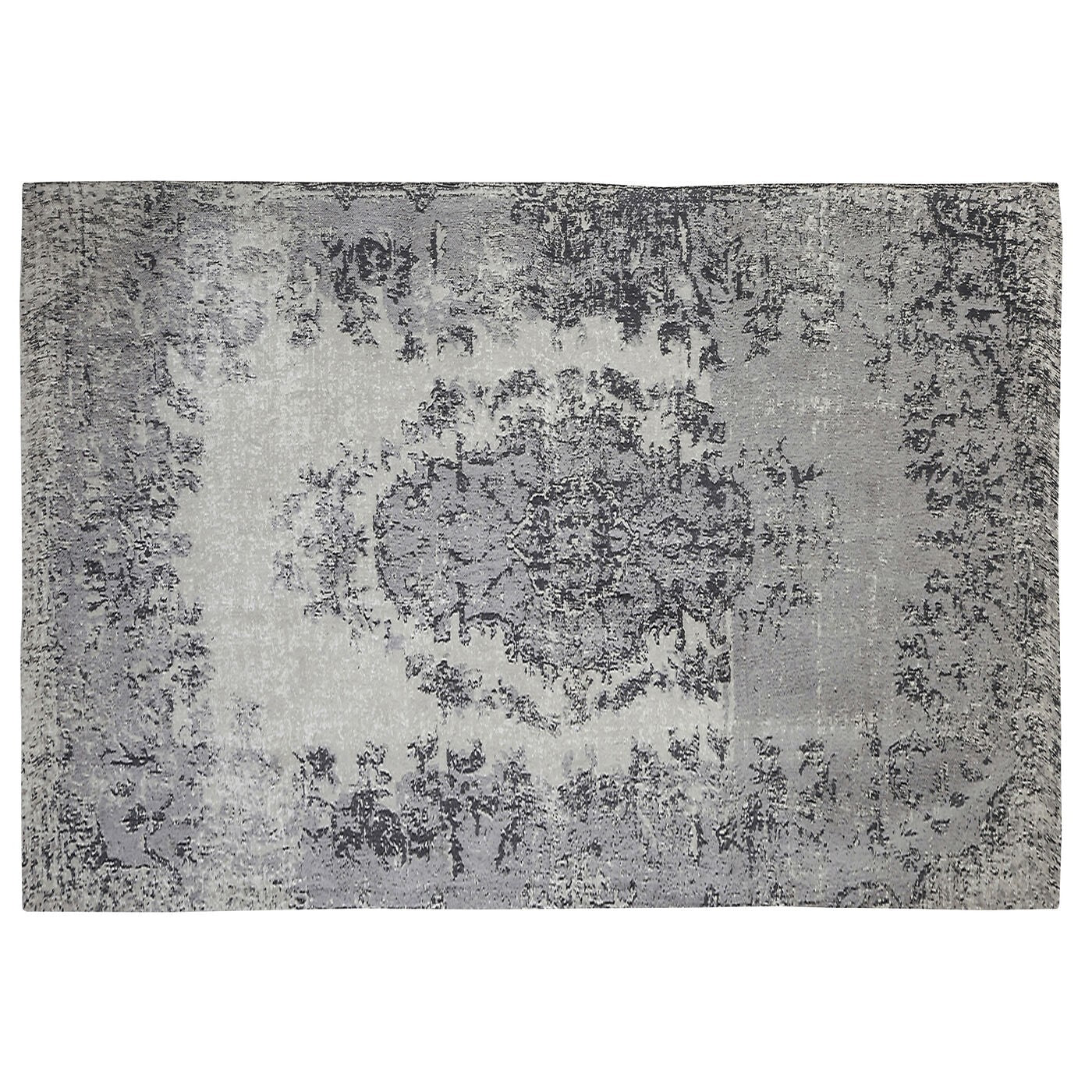 Kare Design Vloerkleed Kelim Pop grijs 240x170cm