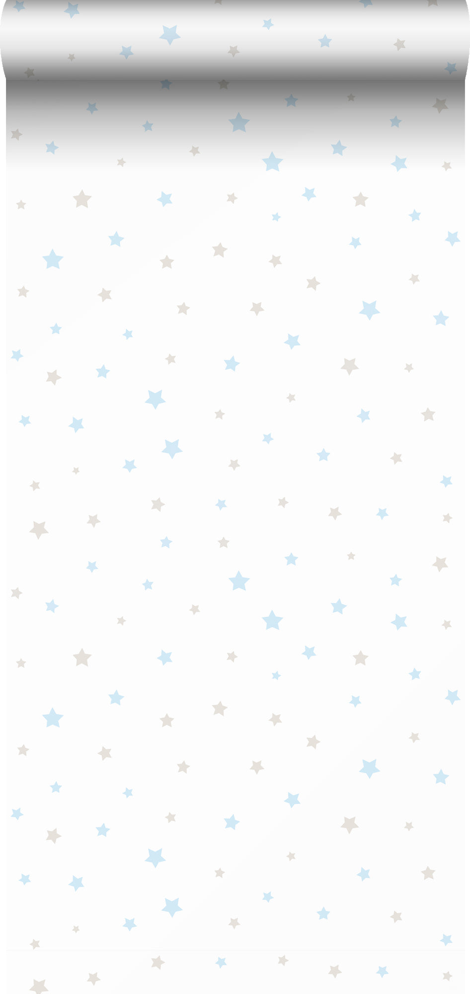 Sanders & Sanders behang sterretjes blauw, beige en wit - 53 cm x 10 m - 640455
