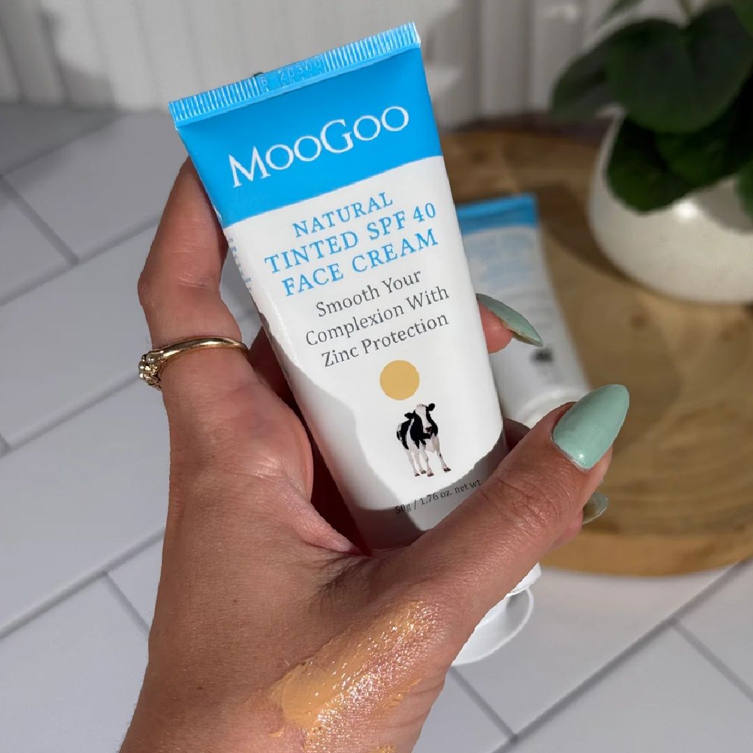 MooGoo Tinted SPF 40 Face Cream