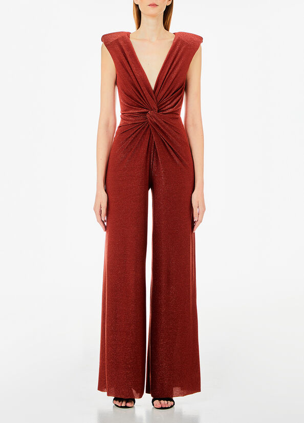 Tuta in jersey lurex&reg;