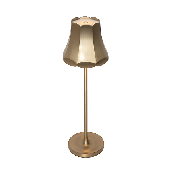 Ensemble de 2 lampes de table rétro or rose rechargeables IP44 - Granny