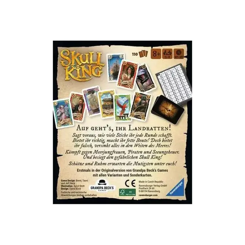 Kartenspiel Skull King