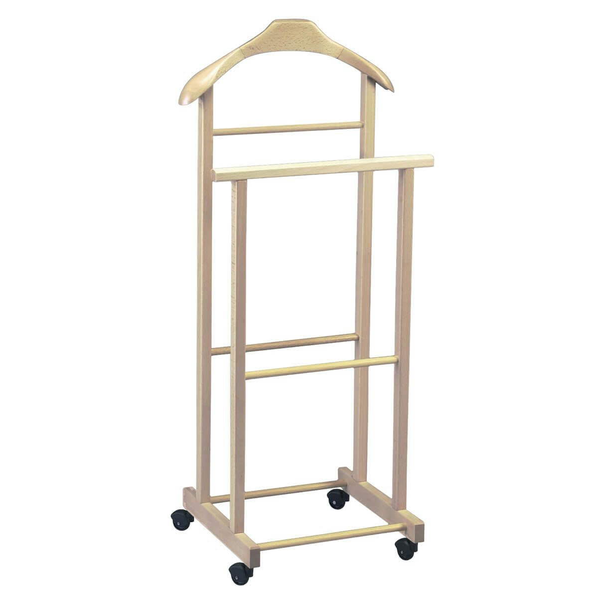 VITALIS - Valet  de nuit naturel sur roulettes